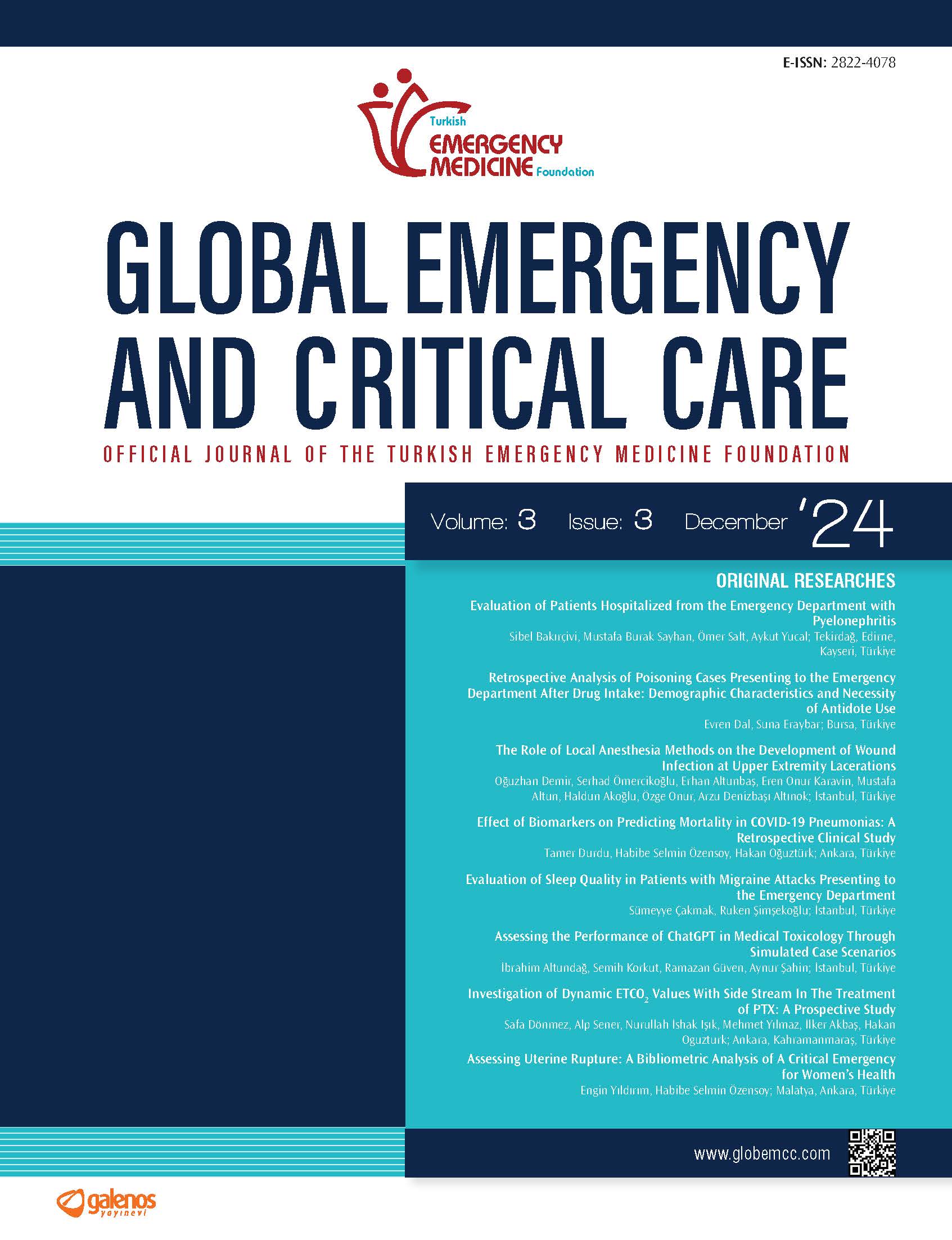 Global Emergency and Critical Care – Issue cover